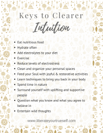 Keys to clearer intuition