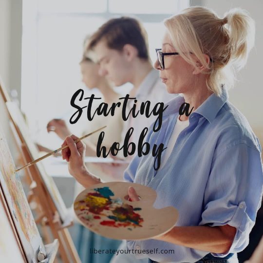 improve mental health by starting a hobby