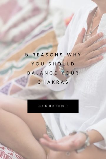 why balancing chakras