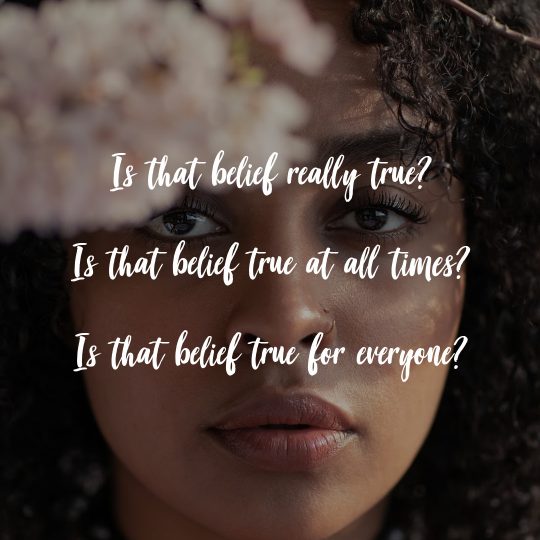 belief clearing chat