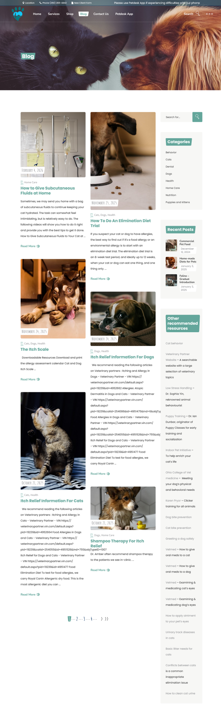 Nakusp Website Design - Nakusp Vet Clinic Portfolio